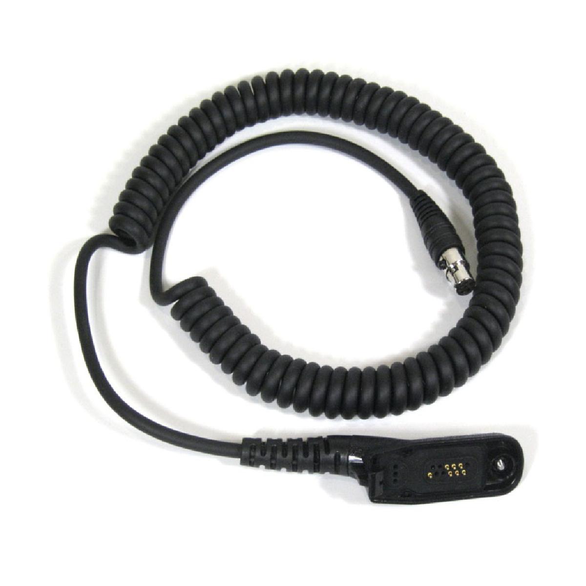 Racecom » Headset Cable for Motorola TRBO with M7 Connector